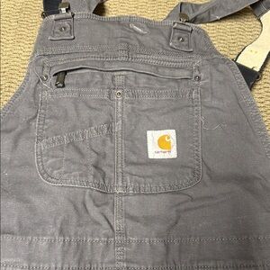 Carhartt Gray Workwear with Logo Patch